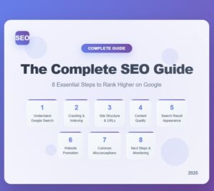 The Complete SEO Guide 8 Essential Steps to Rank Higher on Google in 2025